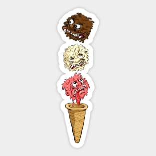 Ice Cream Monsters Sticker